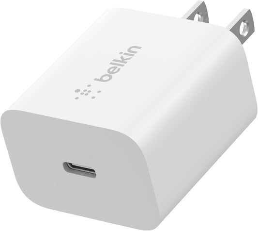 20W USB-C Belkin Wall Charger Charger Block Fast Charging Block iPhone