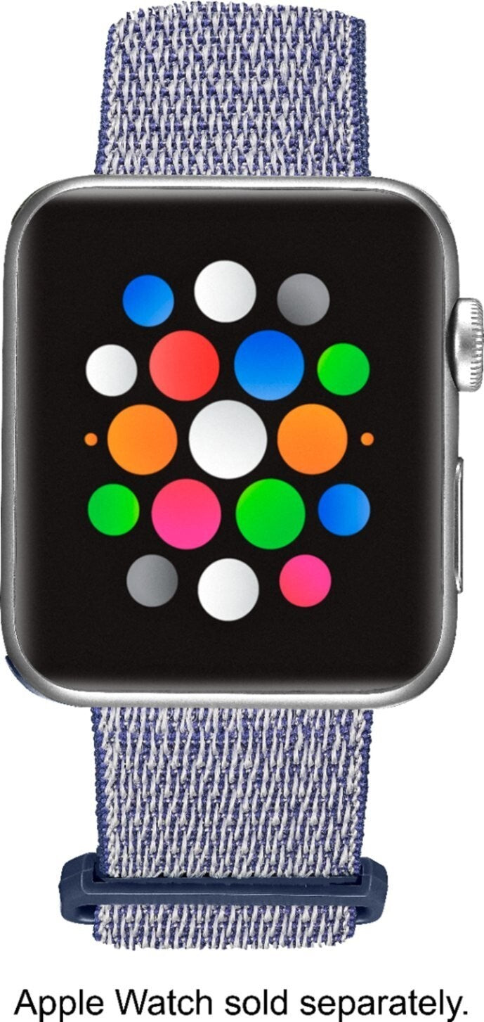 MD-AWB42UVNYV Modal Active Nylon Watch Band 42mm 44mm Navy Blue