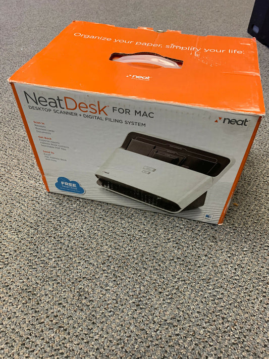 MAC Neat Desk PassThrough Desktop Scanner Digital Filing System