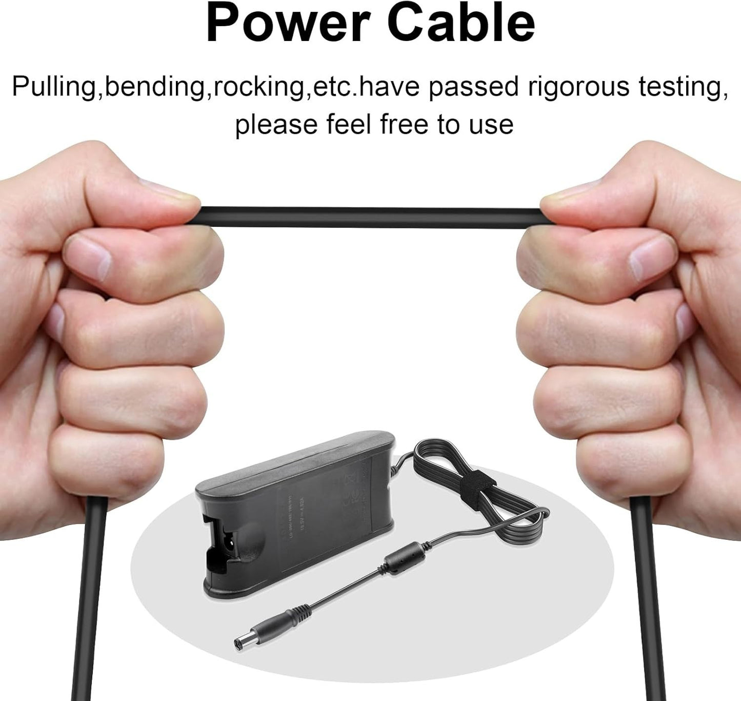 Futurebatt AC Adapter Charger for Dell Studio 1435–1749 – Power Supply Cord