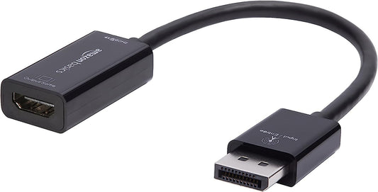 HDMI Amazon Basics DisplayPort 4k60Hz to Female Converter