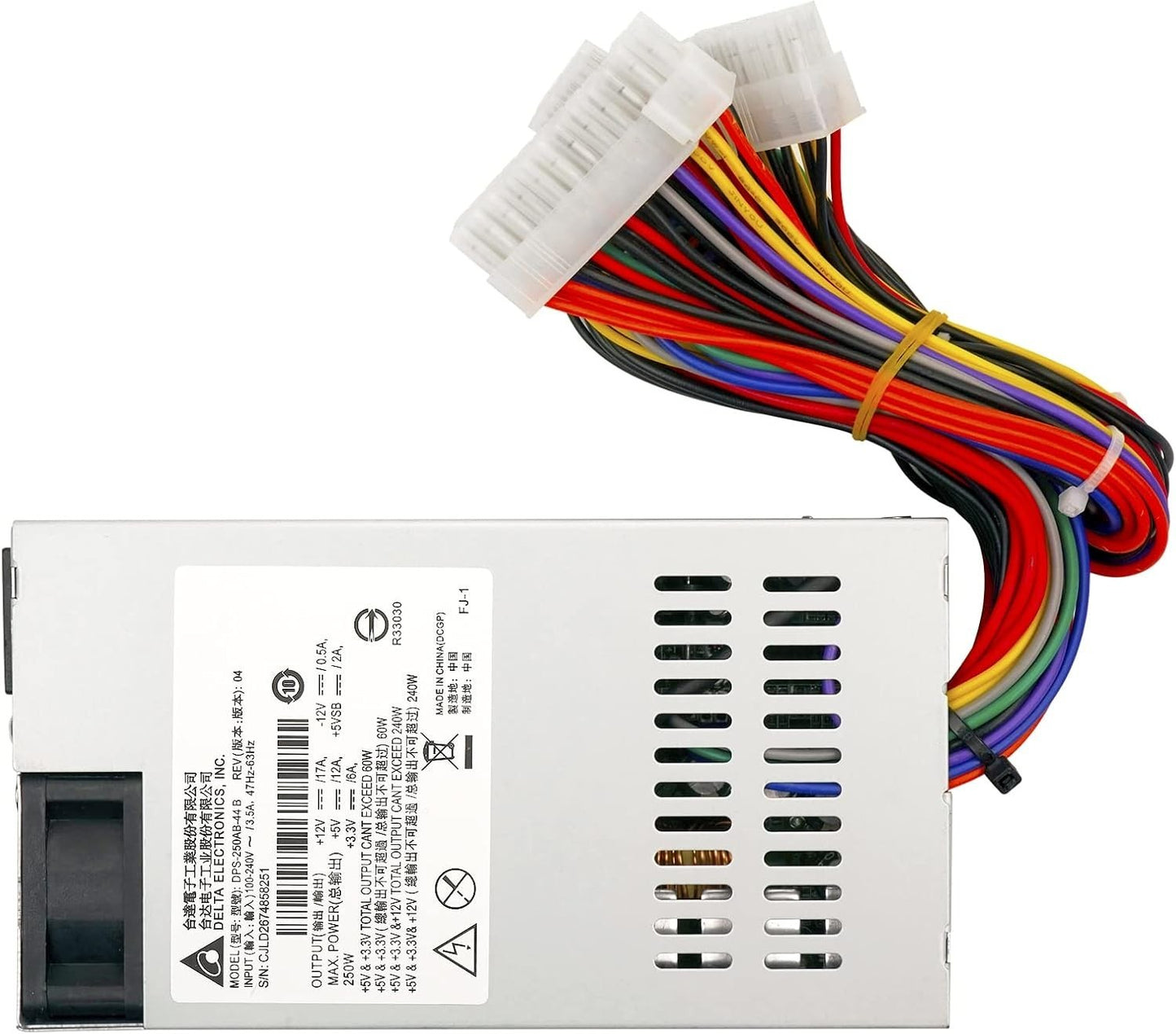 250W Power Supply Replacement for Delta DPS-250AB-44B 1Uflex Server NAS