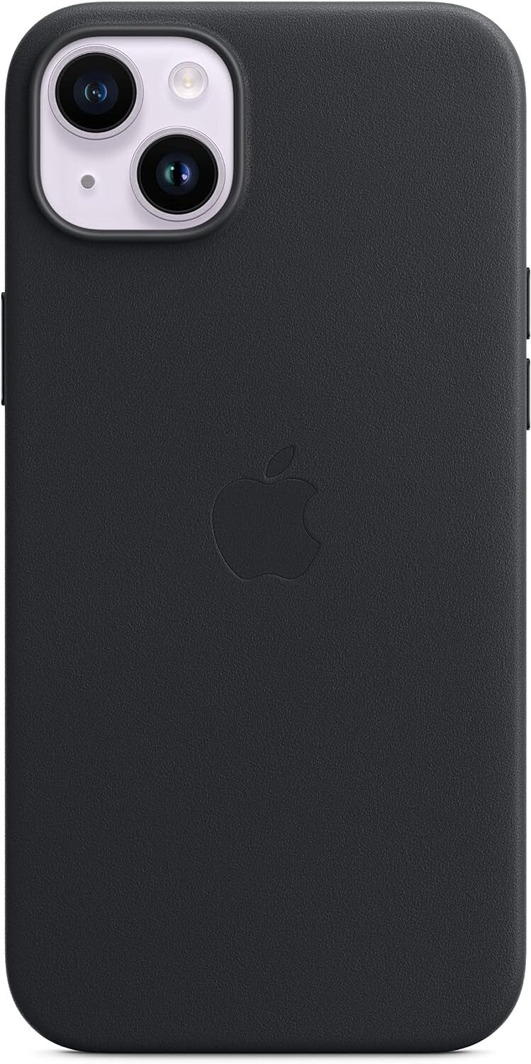 Apple iPhone 14 Plus Leather MagSafe Midnight