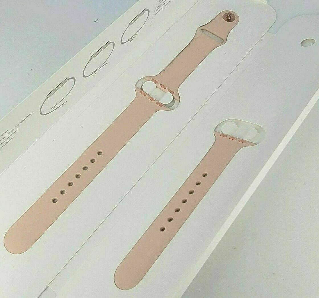 3D990AM GENUINE Apple Watch 40mm Sport Band Pink Sand Rose Gold 1234 A