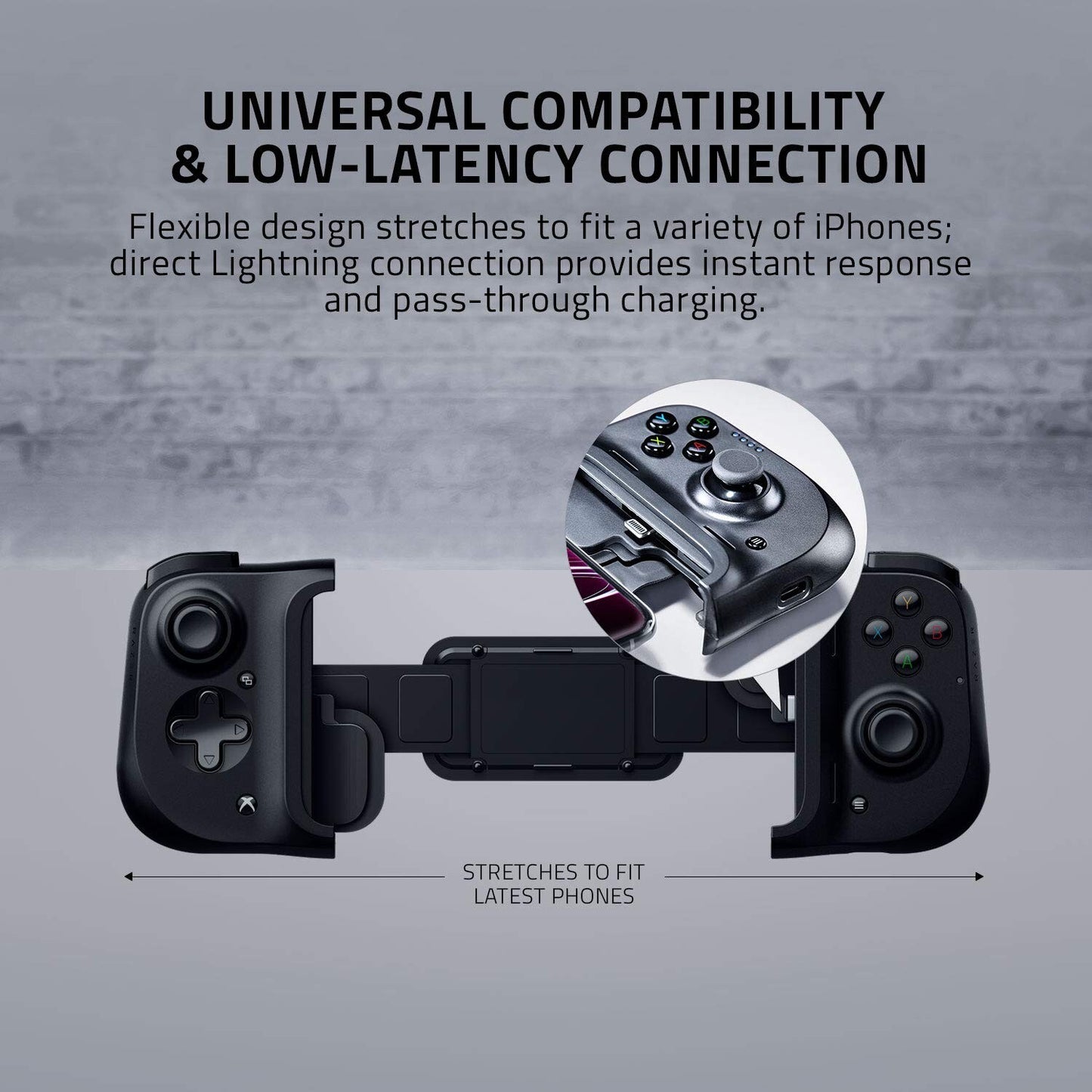 Razer Kishi Mobile Game ControllerGamepad iPhone iOS