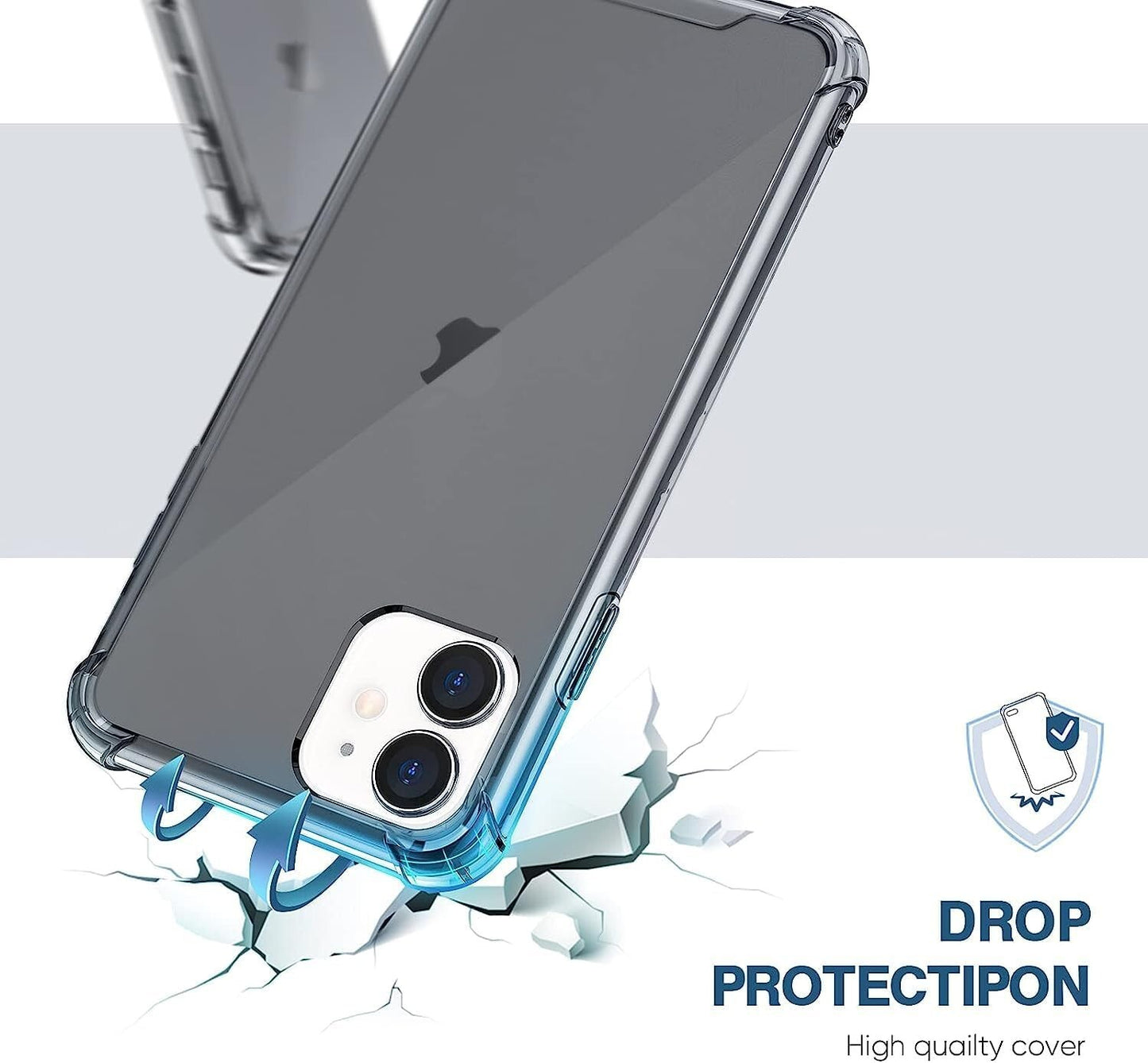 ORIbox iPhone 11 Pro Max Black w 4 Corners Shockproof Protection