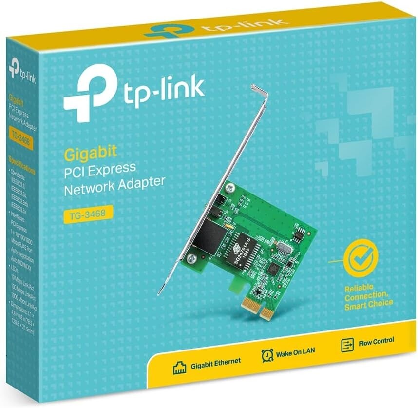 TP-Link TG-3468 1000mbps Gigabit Network Adapter