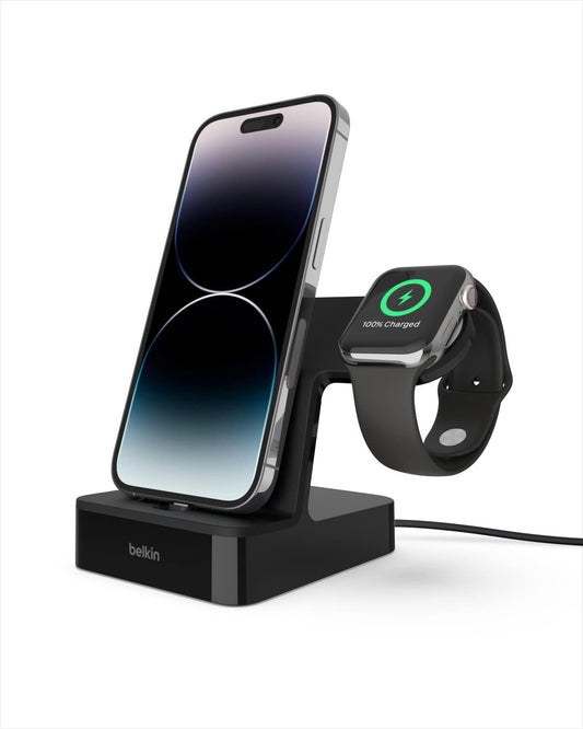 BLACK Belkin Magnetic Charging Dock Apple iPhone Apple Watch