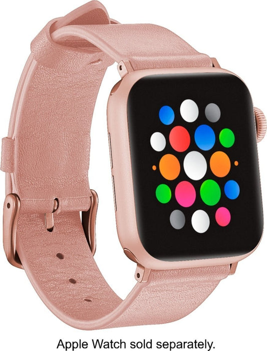 PT-AWB40PKL Platinum Genuine Leather Band 38mm 40mm Pink