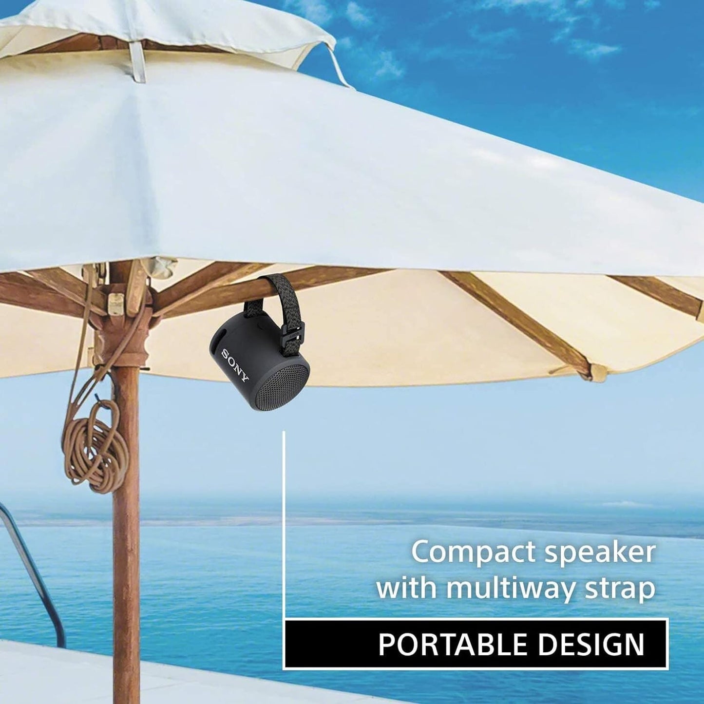 Sony SRSXB13 USB B Extra Bass Portable Waterproof Speaker w Bluetooth TypeC