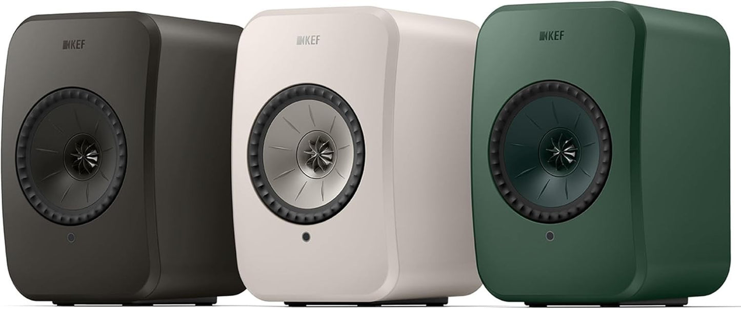 KEF LSX II LT Wireless HiFi Speakers Pair Graphite Grey