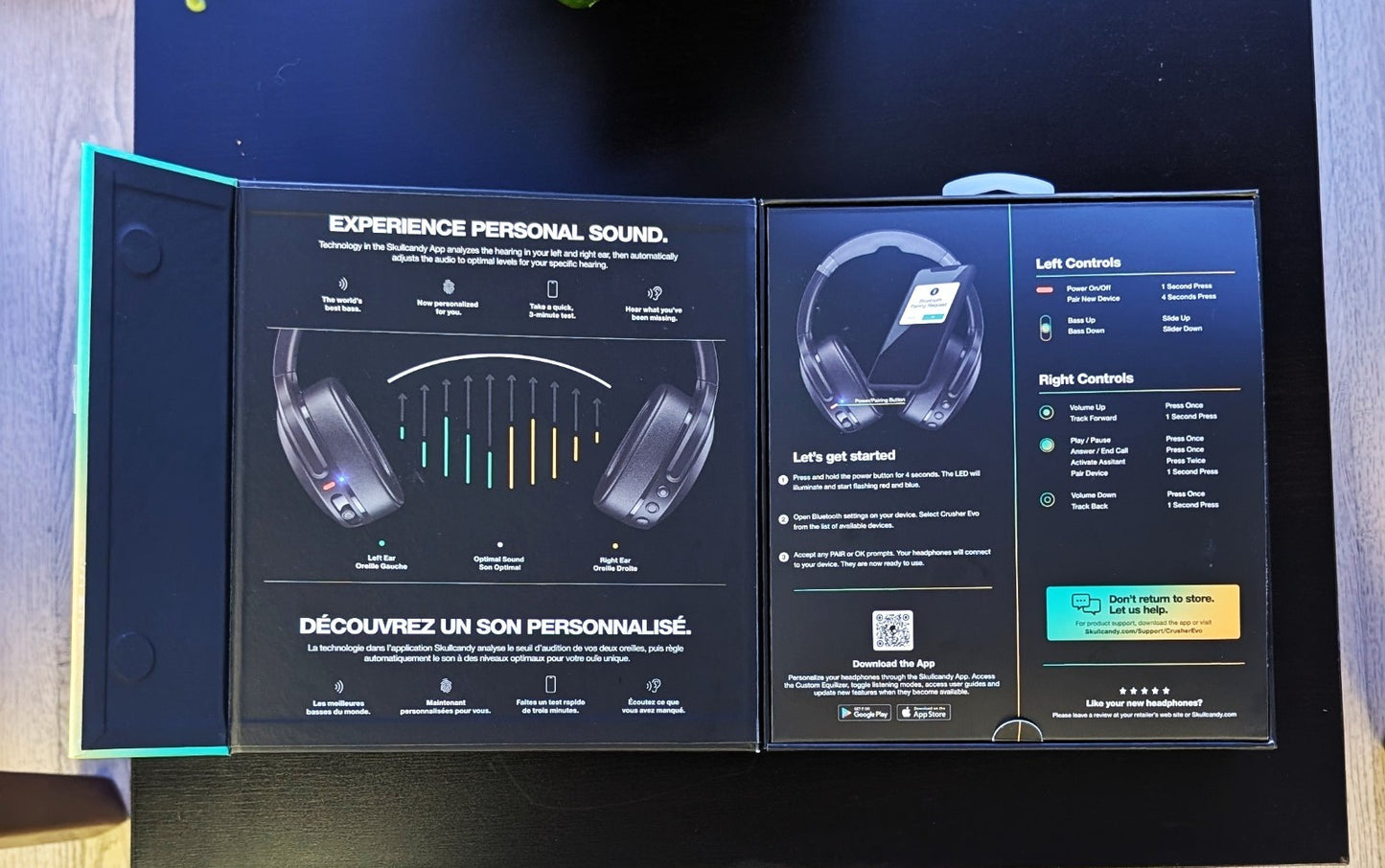 Skullcandy Crusher Evo Over-Ear Wireless Headphones with Sensory Bass with Charg