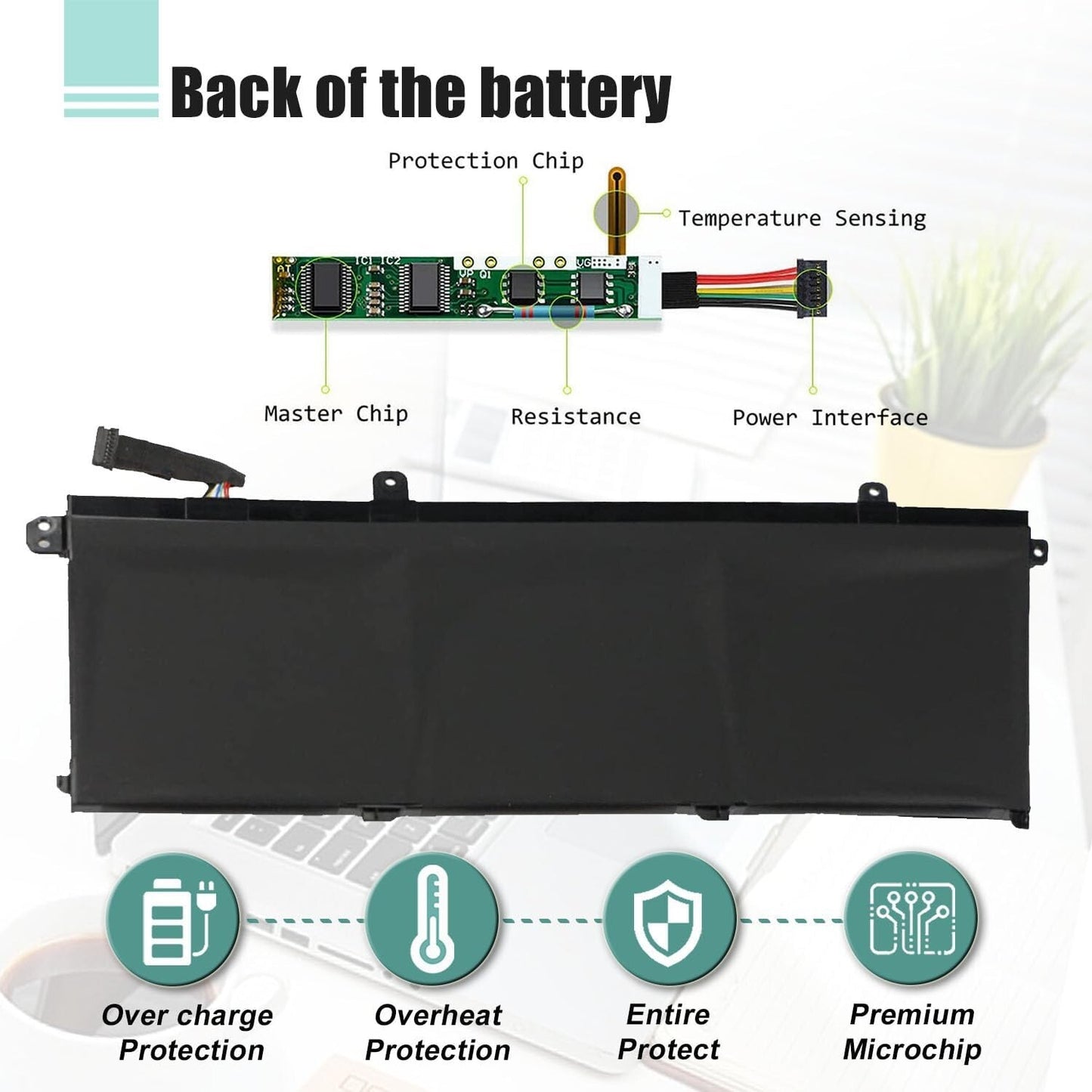 BOWEIRUI L18M3P74 Battery Lenovo ThinkPad P4