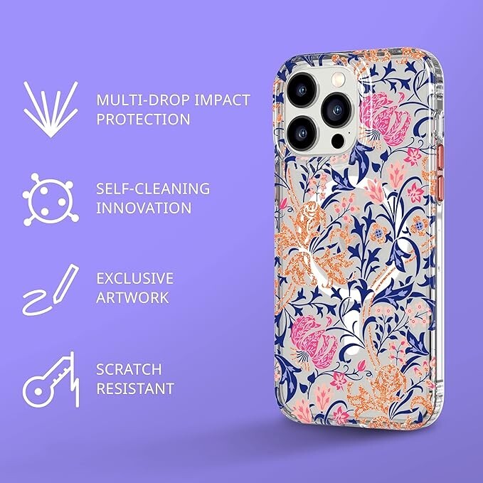 PLUS Tech21 Evo Art Cover iPhone 14 Stylish Strong Premium