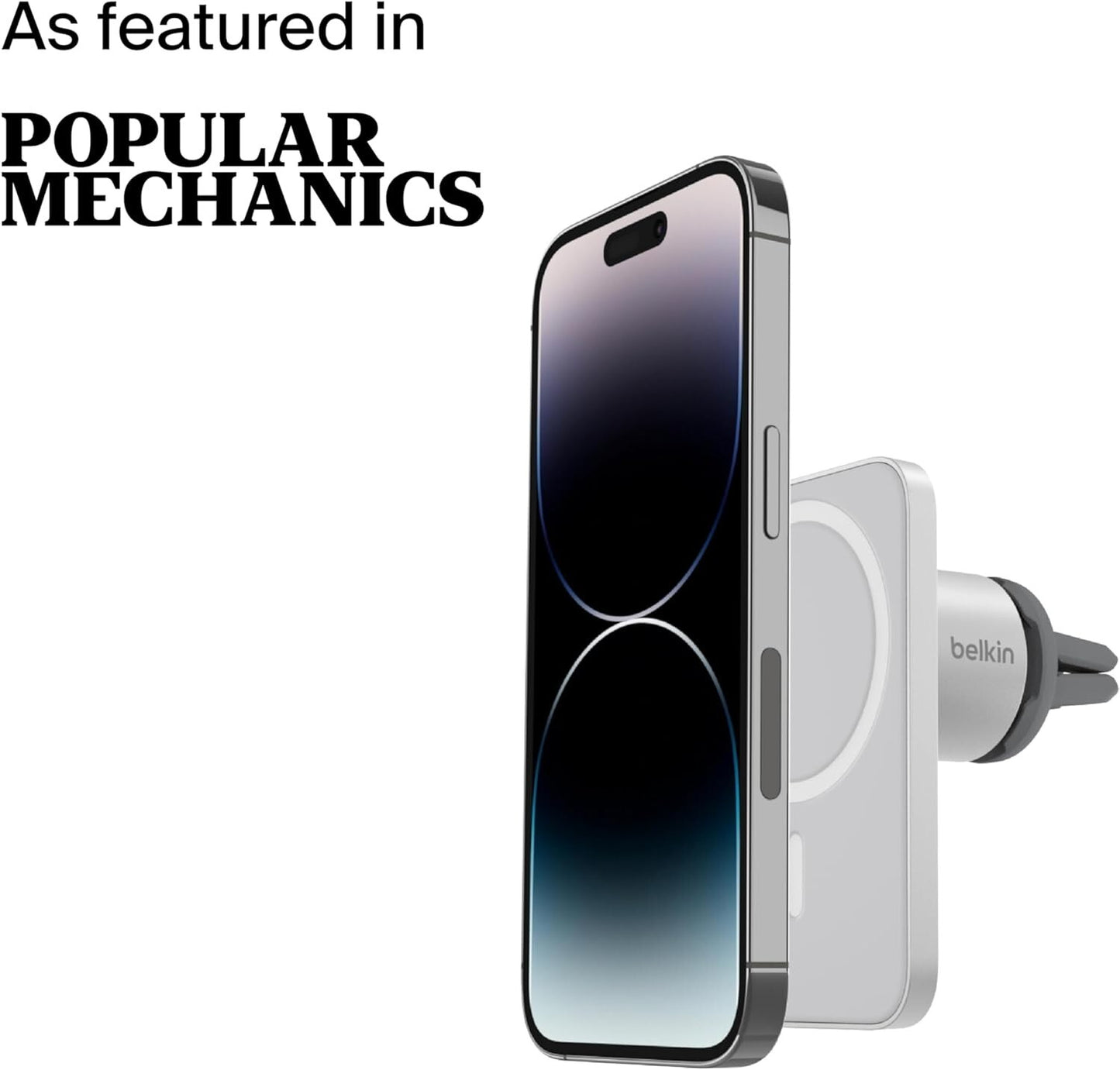 Belkin MagSafe Vent Mount Pro Car Magnetic Phone Holder iPhone 15ProMax