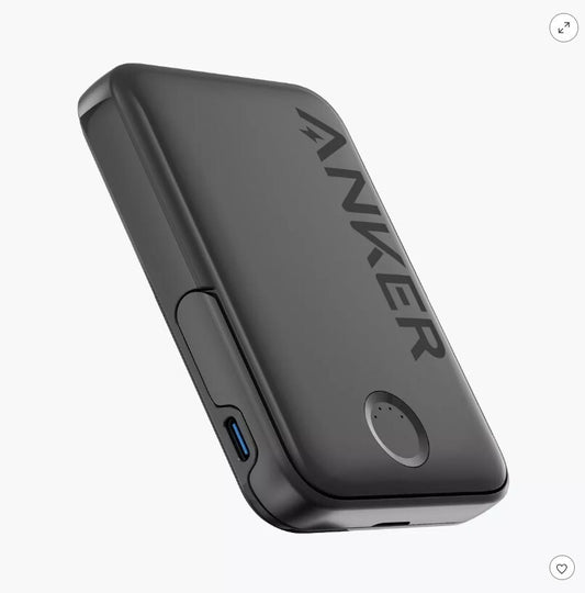 Anker Charger MagGo 5000mAh Magnetic Wireless Power Bank for iPhone w/ Kickstand
