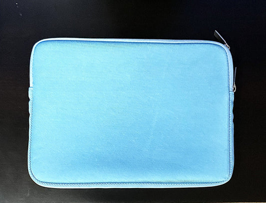 Protective Laptop Sleeve Case – 12.5"x9.25" – Chromebook/Tablet Neoprene – Blue