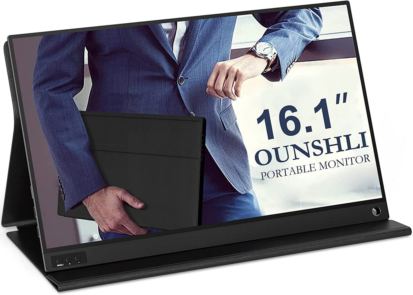 OUNSHLI 1080P Portable Monitor Laptop 161 Full HD Dual Computer Monitor US