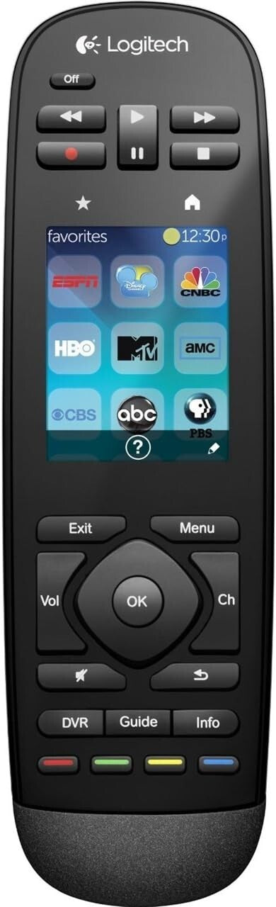 LOGITECH HARMONY w Swipe Touch Screen
