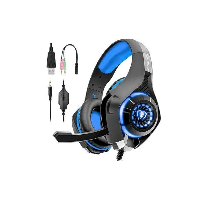 PS4 Beexcellent Gaming Headset Xbox One Controller PC Over Ear Headphones