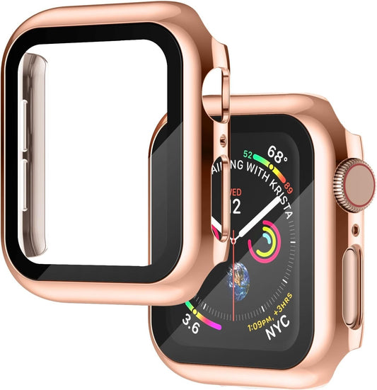 Comp w Apple Watch Series 9 Series 8 Series 7 41mm w Builtin Tempered