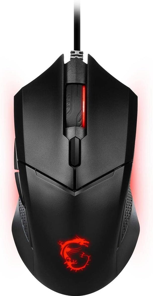 MSI GM08 Clutch Gaming Mouse Optical Sensor 3Red Lighting