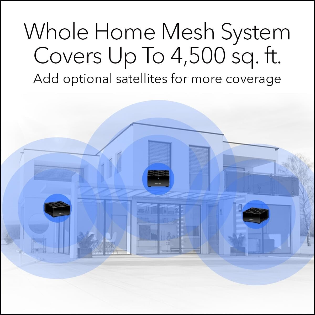 MK72 AX3000 Nighthawk Advanced Whole Home Mesh WiFi 6 System Router
