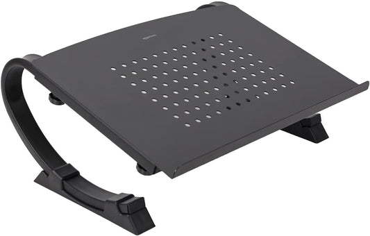 Amazon Basics Adjustable Laptop Stand Riser Monitors Laptops up to 22lb