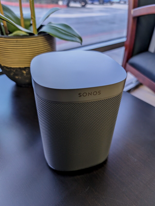 Sonos One SL. The Powerful Microphone-Free Speaker for Music (Black) S22