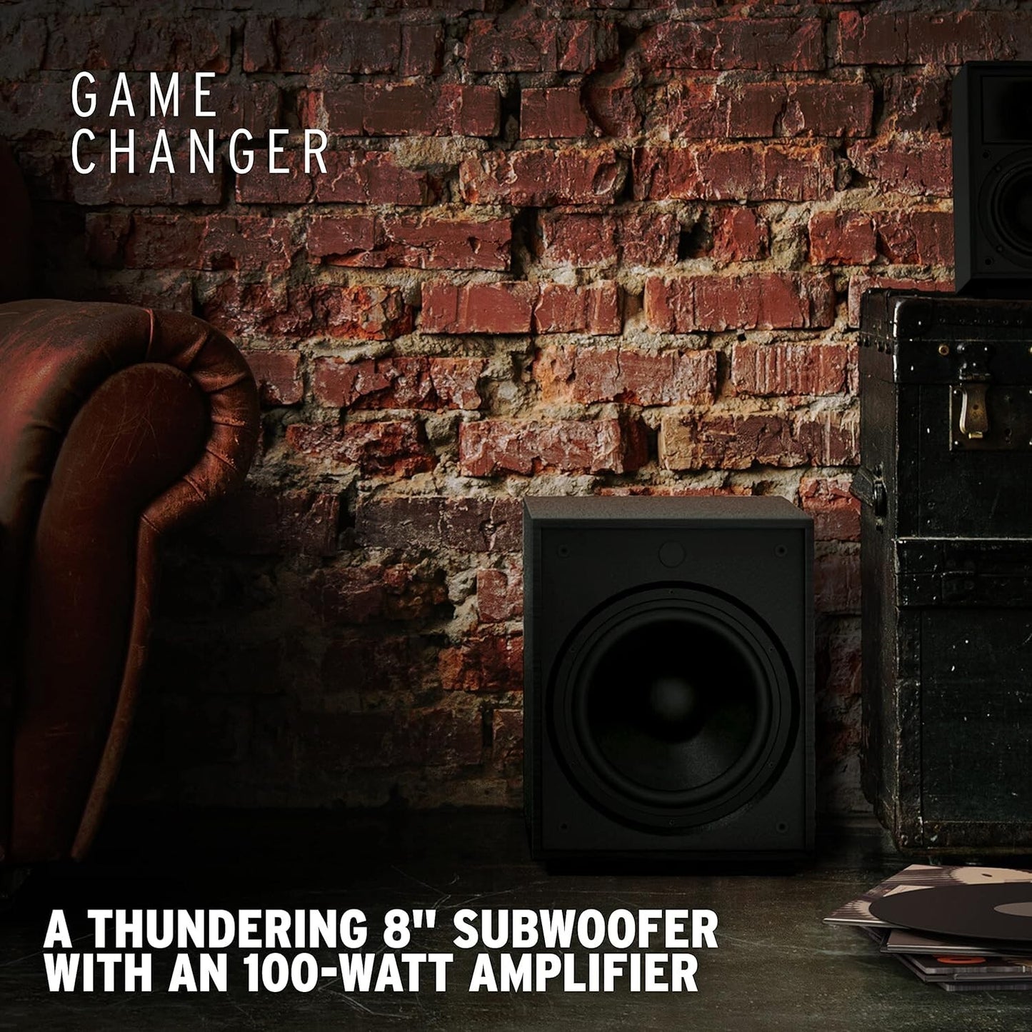 Klipsch ProMedia Heritage 21 Multimedia Desktop Computer Speaker 8 w Subwoofer