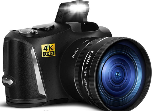 16X 4K Digital Cameras Photography Video Autofocus Digital Zoom