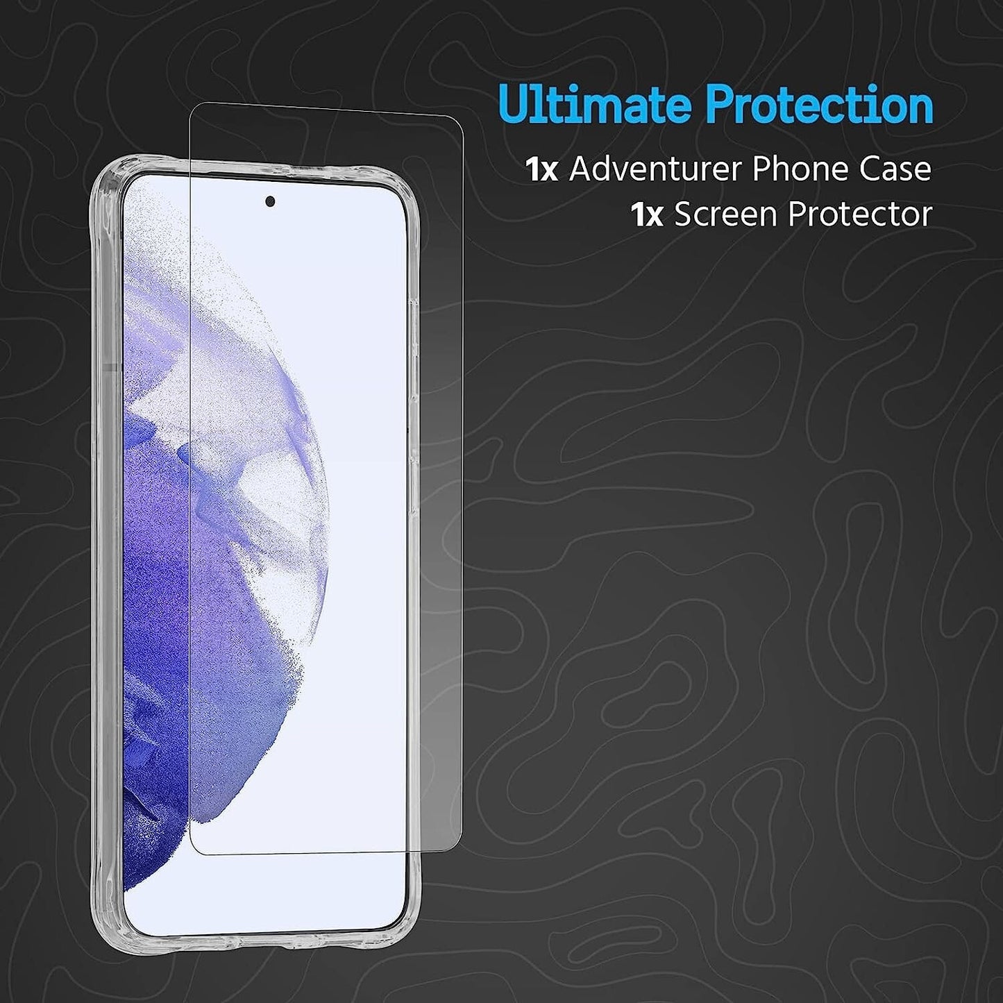 Samsung S21+ Pelican Protective Screen Protector Galaxy Clear