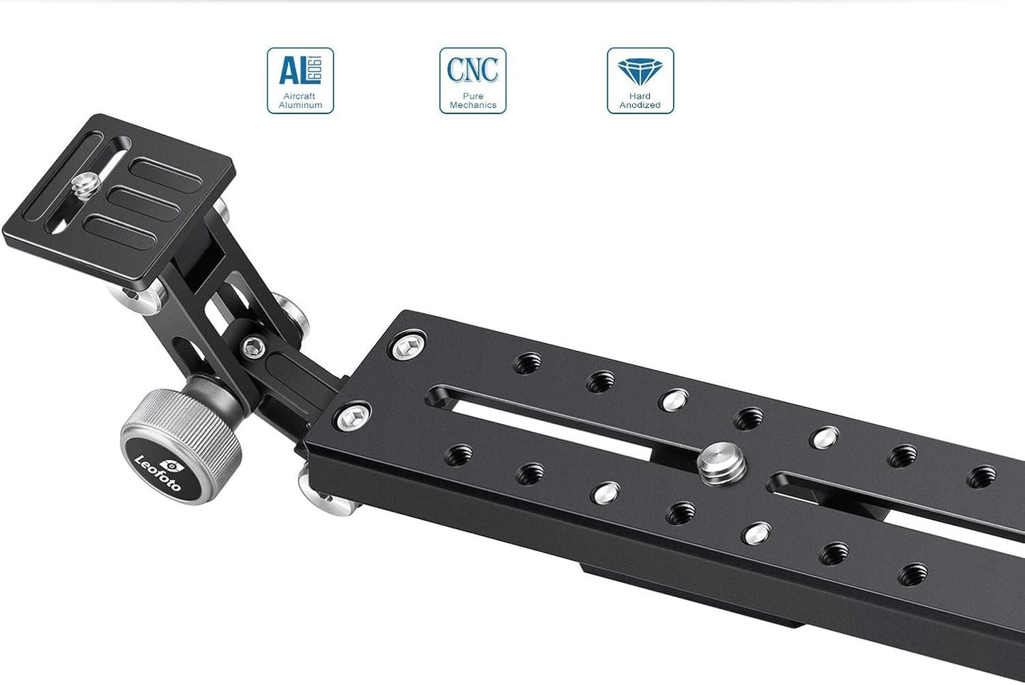 Leofoto VR-380 380mm Long Lens Support for Manfrotto/Sachtler Tripod Head