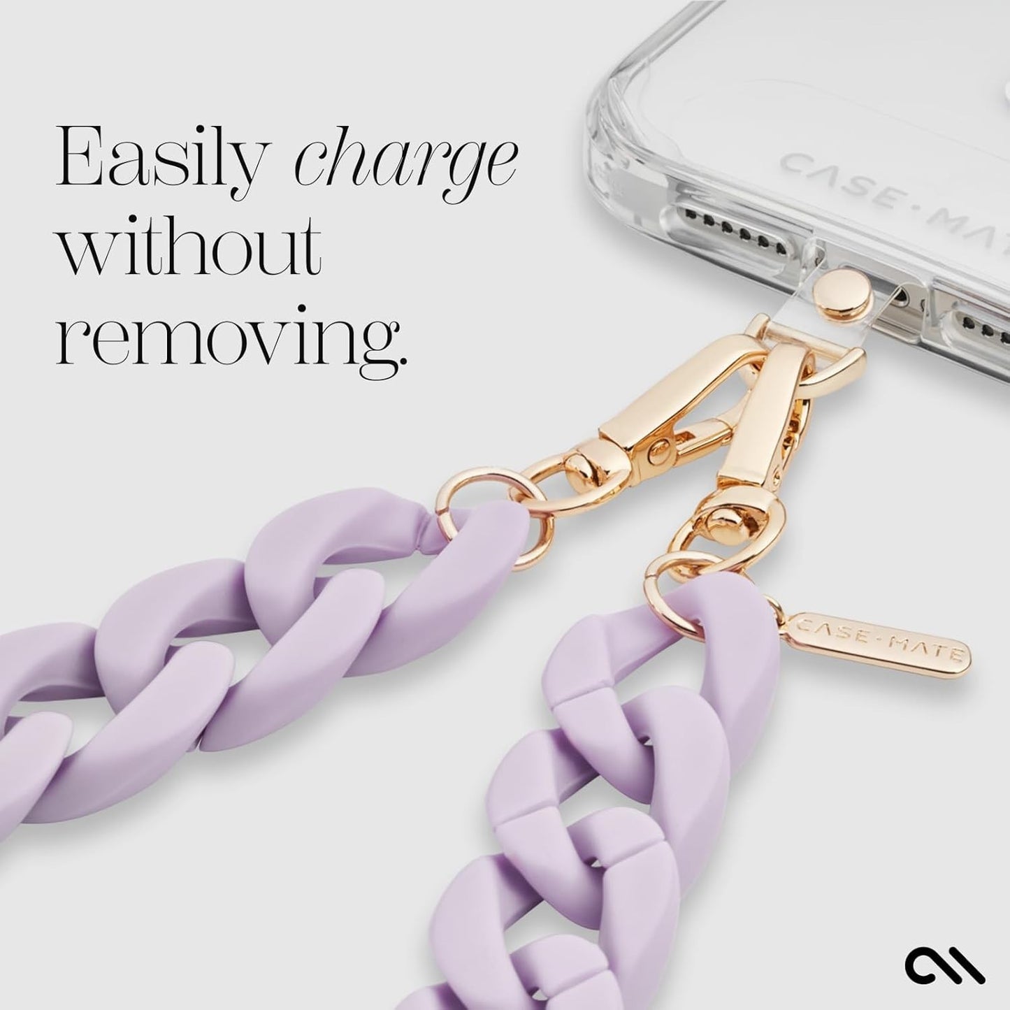 Case-Mate Phone Necklace Strap – Works with iPhone 16/15/14 & Galaxy S25 Ultra