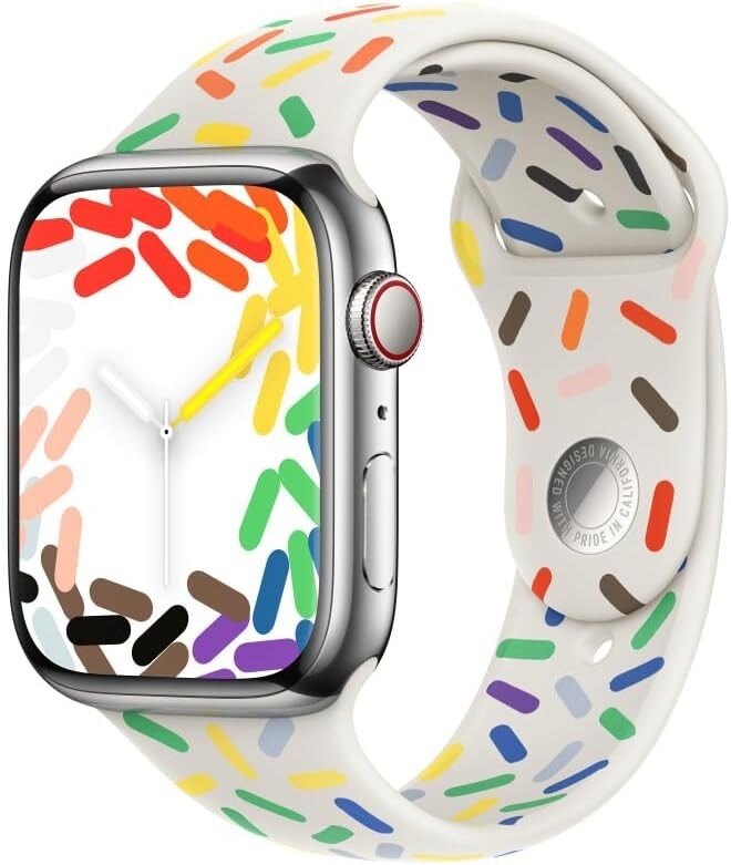 Apple Watch Band Sport Band 45mm Pride Edition SM