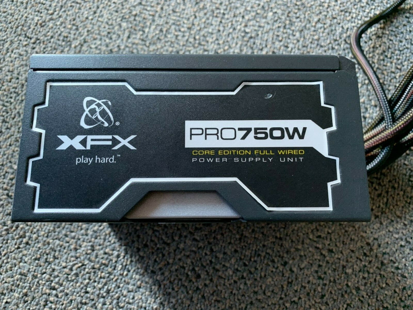 XFX PRO Core Edition Wired Power Supply Unit w All Cables