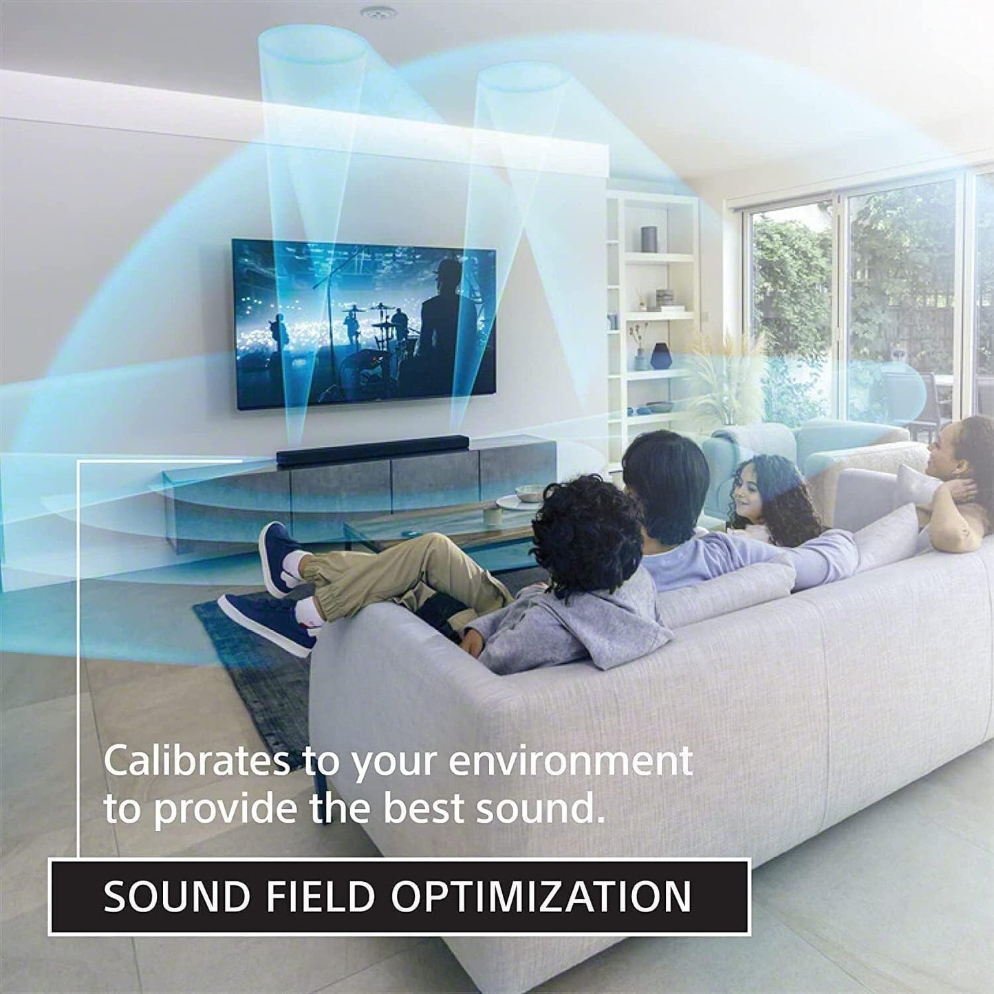 Sony HT-A5000 Dolby Atmos DTS:X 5.1.2ch Wi-Fi  eARC Soundbar Home Theater