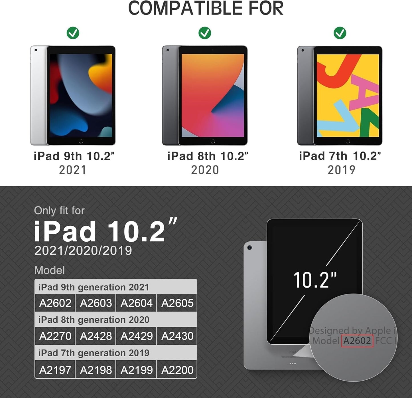 KingBlanc iPad 102 Black