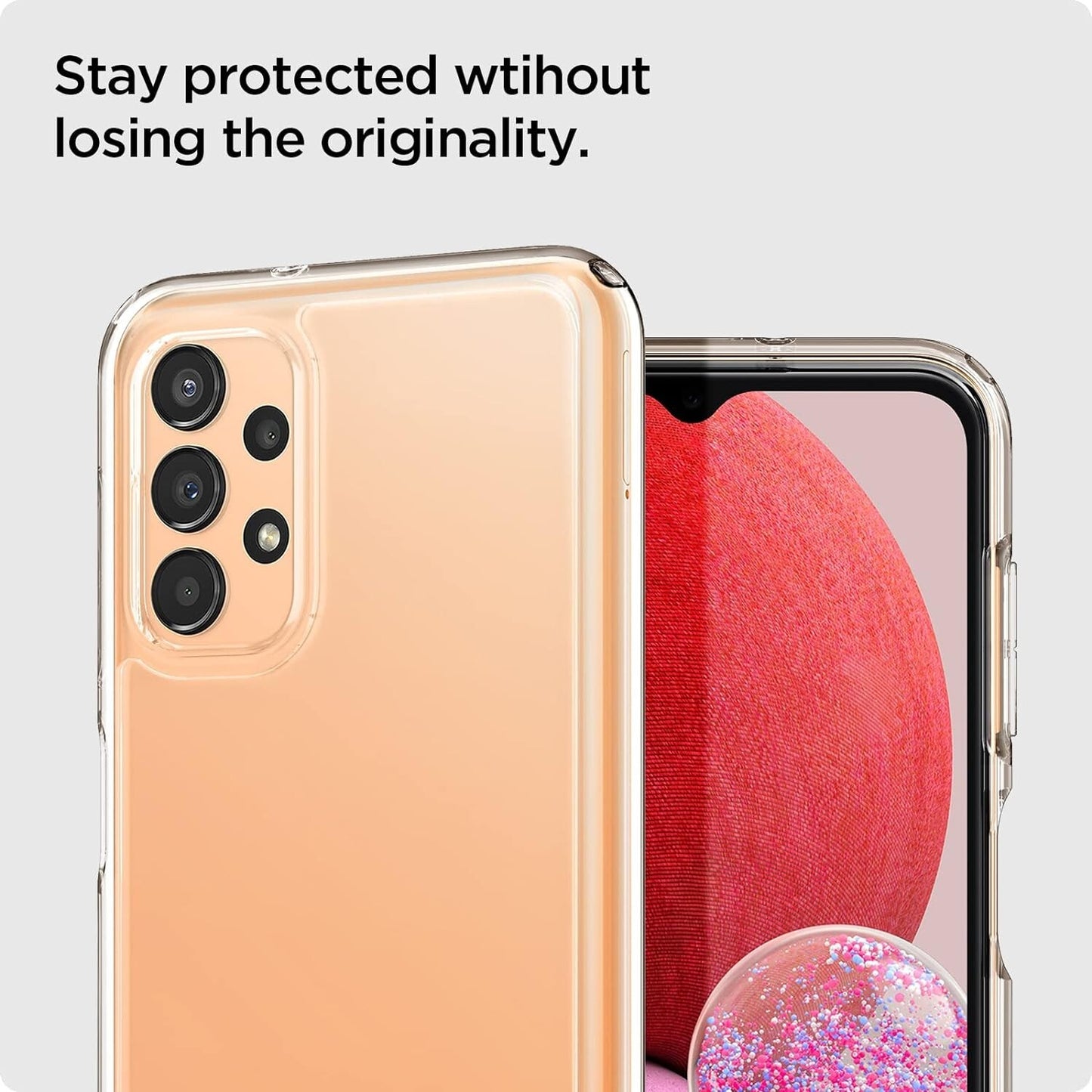 A13 2022 Spigen Ultra Hybrid Designed Galaxy Crystal Clear