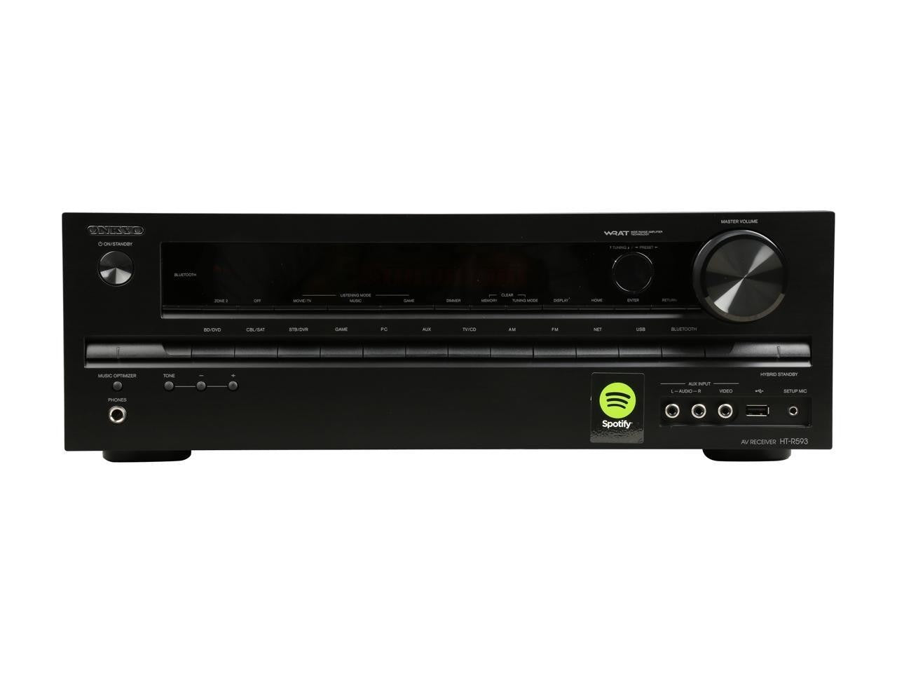 Onkyo HT-R593 Home Theater Receiver 5.2 Channels Wi-Fi Bluetooth