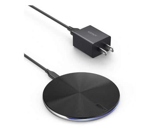 Anker PowerWave Pad Lite Wireless Charging Pad Power Adapter 5W Black