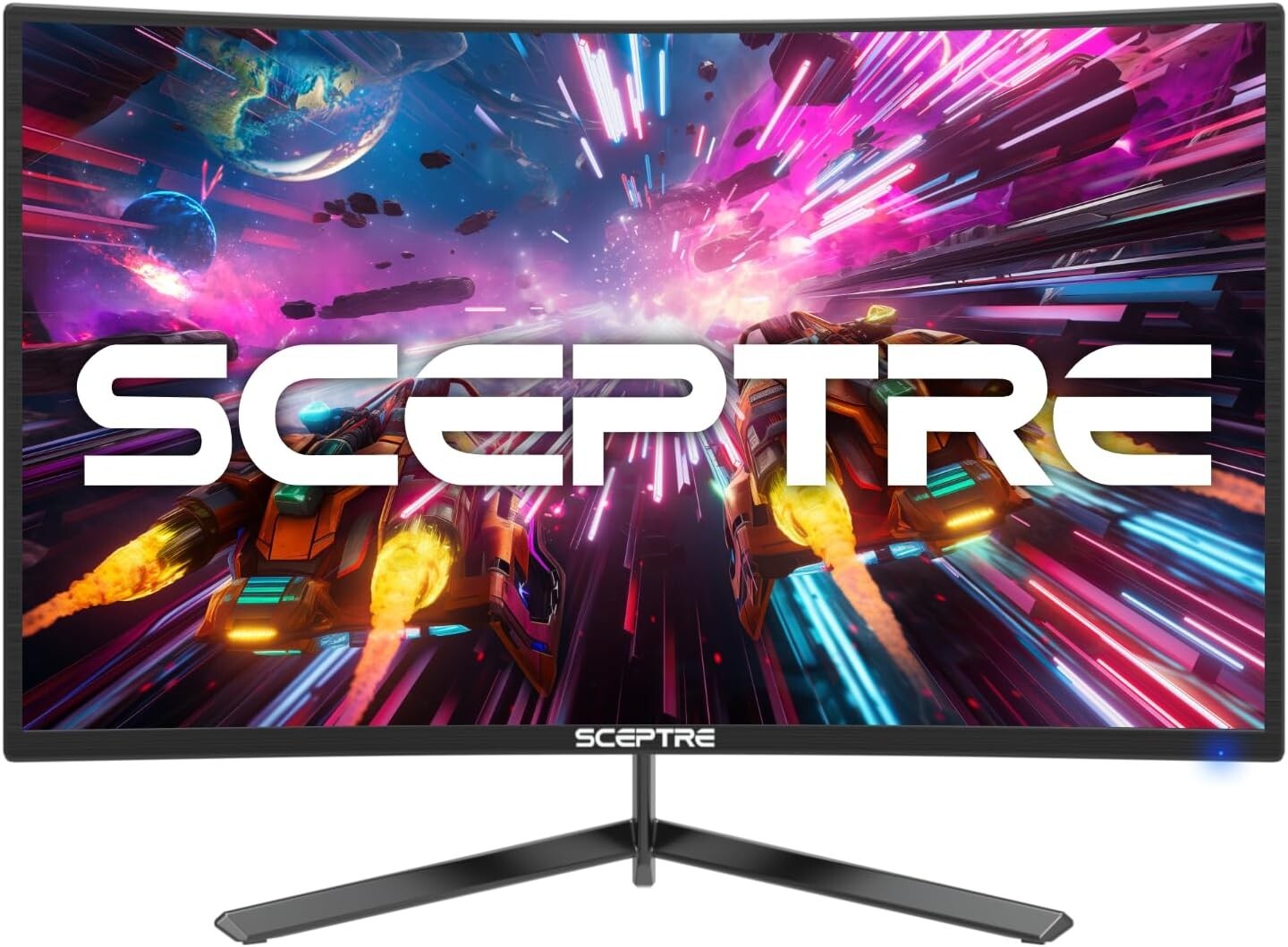 24- HDMI Sceptre inch Curved Gaming Monitor 1080p up to 165Hz DisplayPort