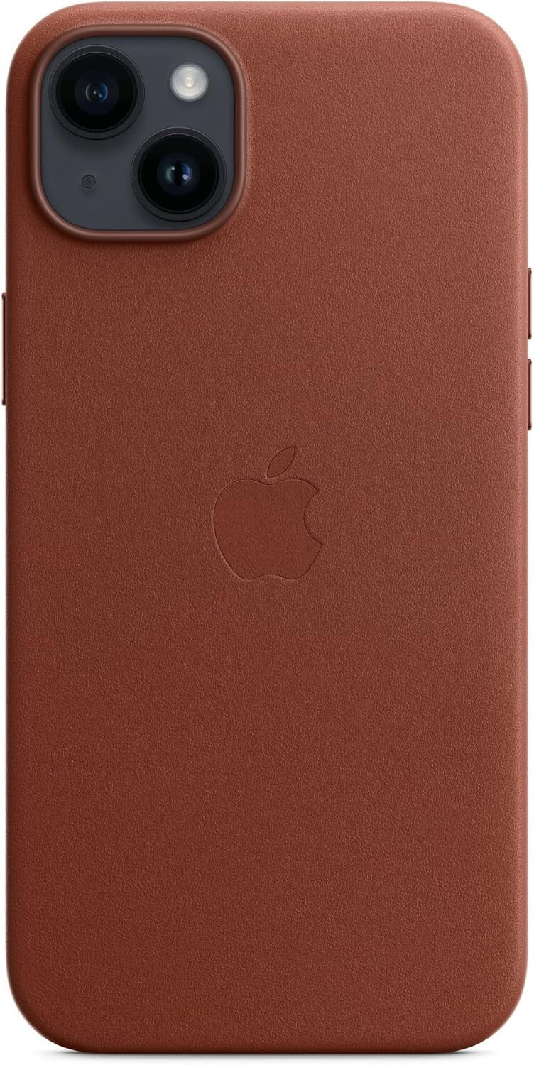 Apple iPhone 14 Plus Leather MagSafe Umber