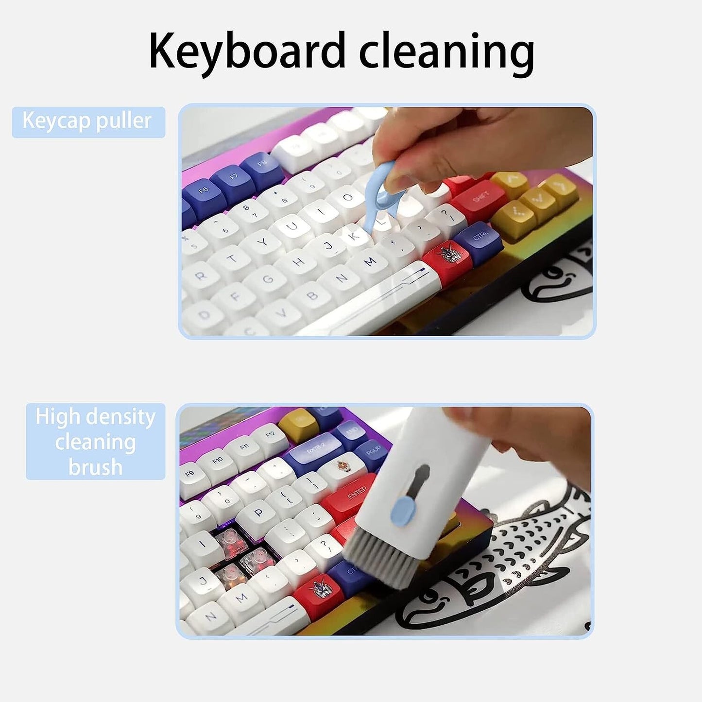 CRYSFIY BLUE 7 in 1 Electronic Cleaner kit Keyboard CleanerElectronic Cleaner