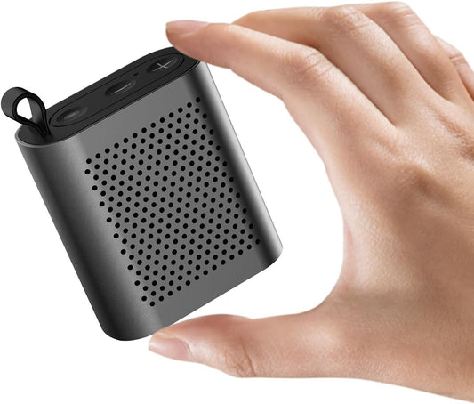 Bluetooth 50 Speakers Wireless Deep Bass Lightweight Portable Black
