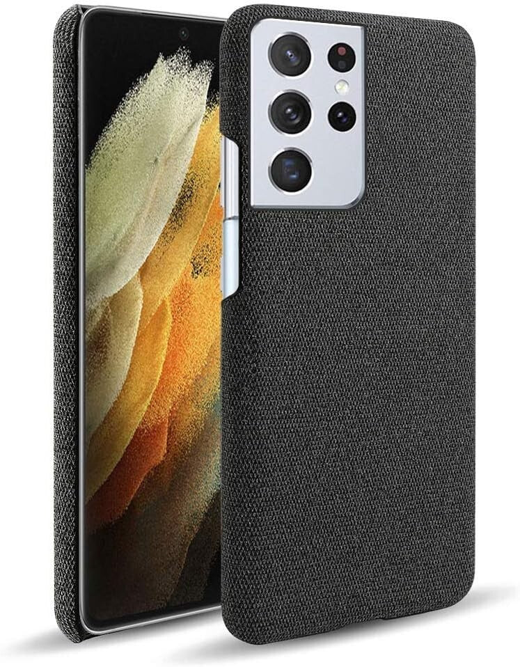 Samsung S21 S21 Compatible Galaxy Ultra 5G Slim Cloth Plastic Shell