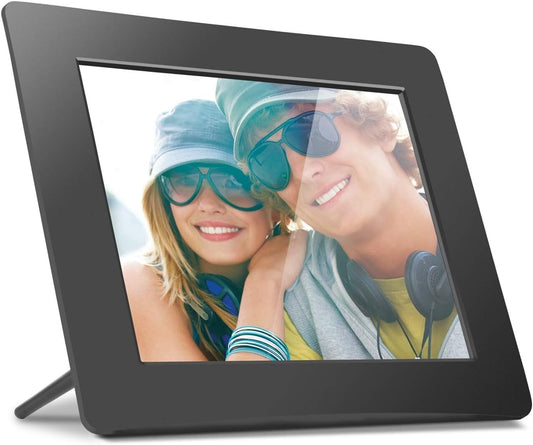 LCD USB Aluratek 8 Inch Digital Photo Frame Auto Slideshow Using SD