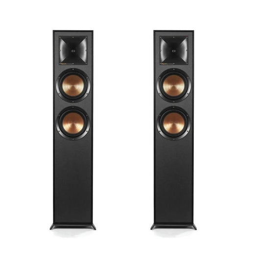 Klipsch R-625FA Powerful Detailed Floorstanding  Home Speaker Black - PAIR