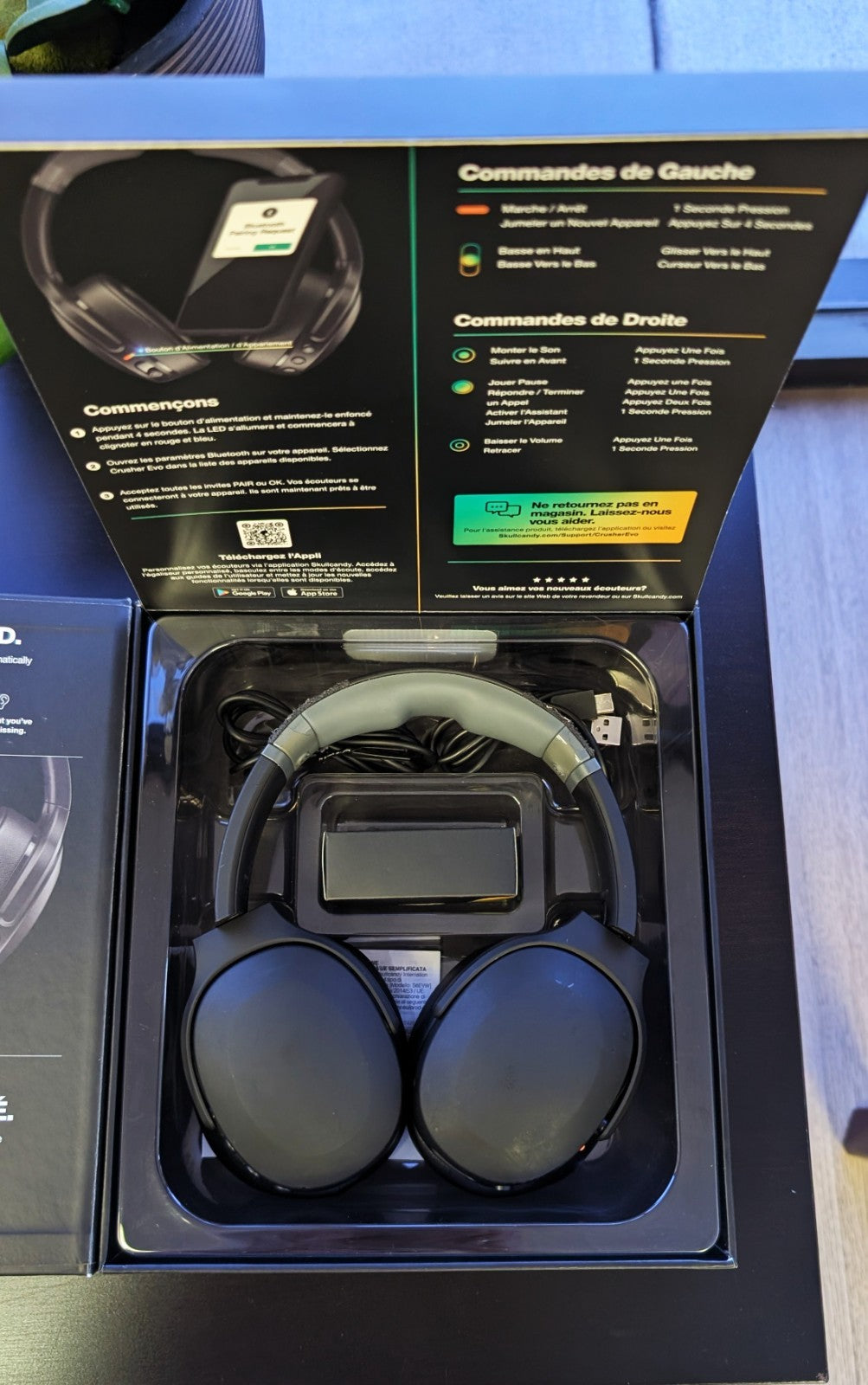 Skullcandy Crusher Evo Over-Ear Wireless Headphones with Sensory Bass with Charg