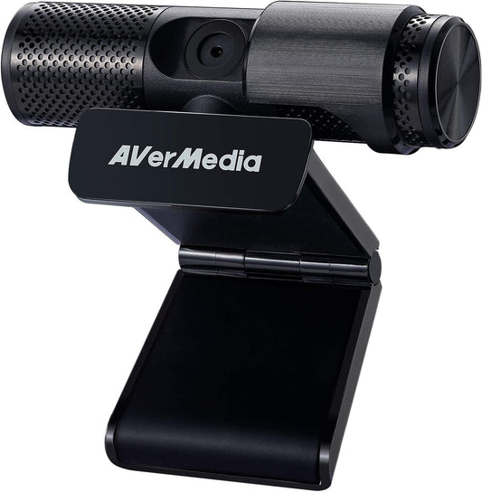 AVerMedia PW313 Live Streamer Cam 313 – Full HD 1080p Webcam w/ Mic & Swivel